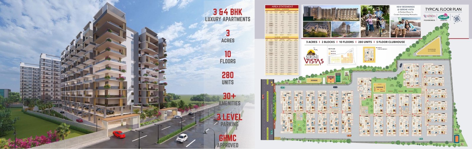 Serene Vistas Master plan Aramghar Hyderabad